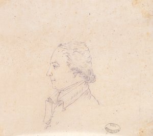 Drawing of a Prelate